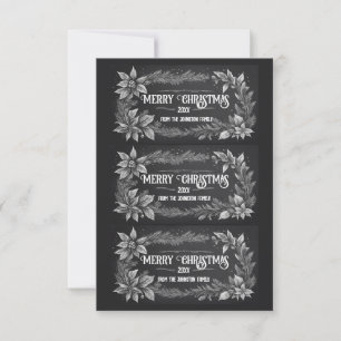 Printable Christmas Gift Labels Invitation
