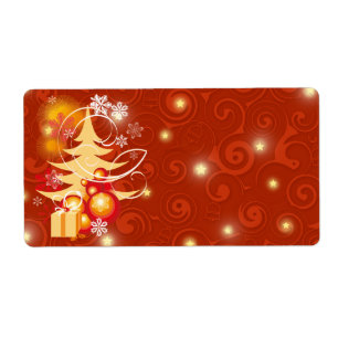 Printable Christmas present gift labels