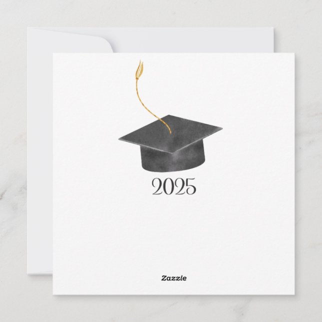 printable congrats grad card (Back)
