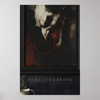 Printable Dark Aesthetics Art, Victorian Gothic Poster
