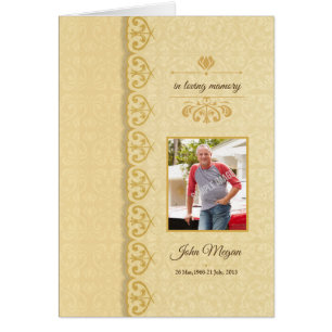 Printable Funeral Program Template