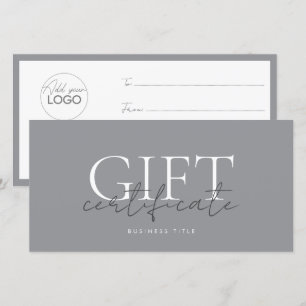 Printable Gift Card Template Easy To Customise