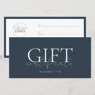 Printable Gift Card Template Easy To Customise