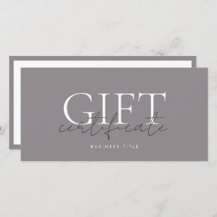 Printable Gift Card Template Easy To Customize
