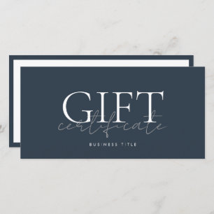Printable Gift Card Template Easy To Customize