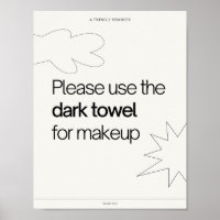 Printable reminder hostel bed & breakfast info