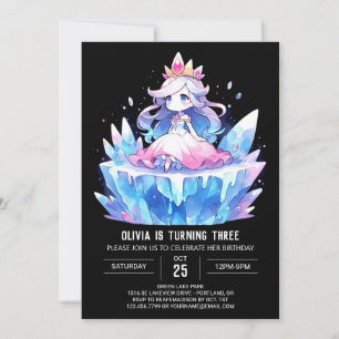 Printable Royal Princess Birthday Invitation
