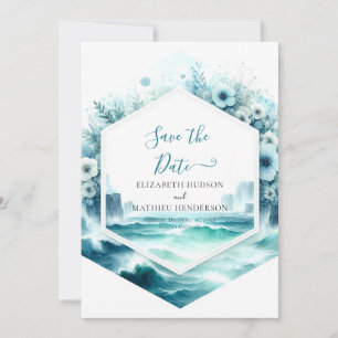 Printable Whimsical Nautical Wedding Save The Date