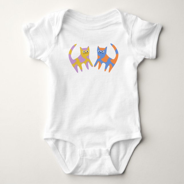 Printed Baby Bodysuit (Front)