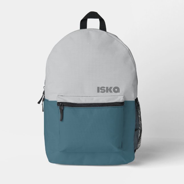 Printed Backpack (Front)