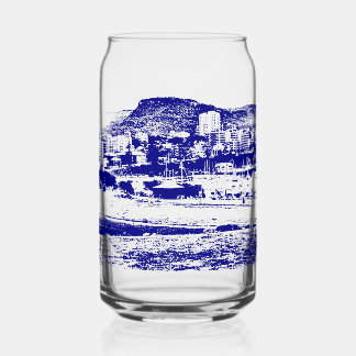 Printed can glass