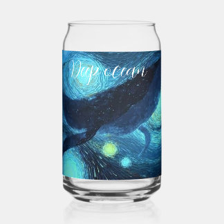 Printed can glass