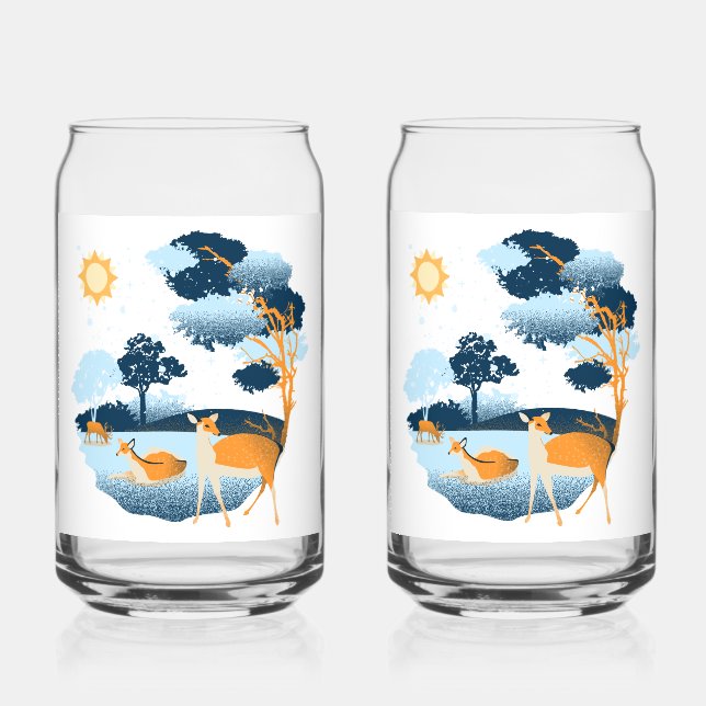 Printed Can Glass (Front)