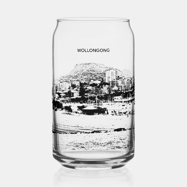 Printed can glass 16ounce (Front)