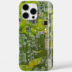 Printed Circuit Assembly PCB Green Circuit Board 2 iPhone 16 Pro Max Case