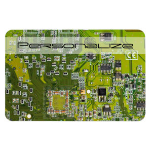 Printed Circuit Assembly PCB Green Circuit Board 2 Magnet