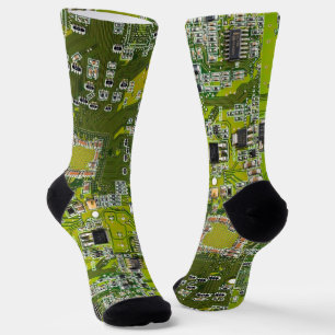 Printed Circuit Assembly PCB Green Circuit Board 2 Socks