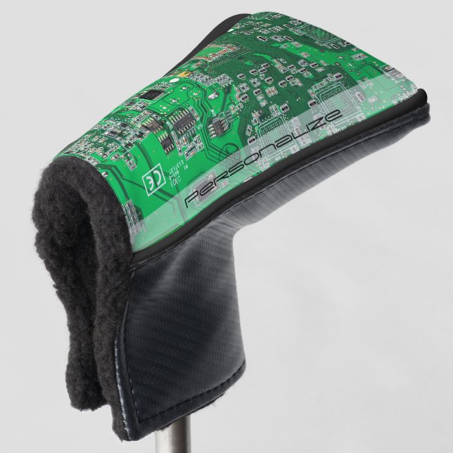 Printed Circuit Assembly PCB Green Circuit Board Golf Head Cover (3/4 Front)