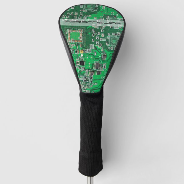 Printed Circuit Assembly PCB Green Circuit Board Golf Head Cover (Front)