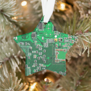Printed Circuit Assembly PCB Green Circuit Board Ornament
