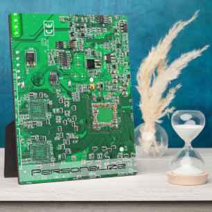 Printed Circuit Assembly PCB Green Circuit Board Plaque