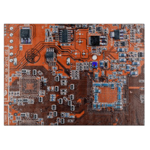 Printed Circuit Assembly PCB Orange Circuit Board