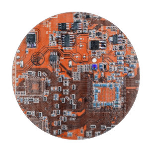 Printed Circuit Assembly PCB Orange Circuit Board