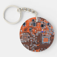 Printed Circuit Assembly PCB Orange Circuit Board