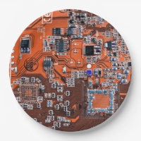 Printed Circuit Assembly PCB Orange Circuit Board