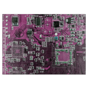 Printed Circuit Assembly PCB Purple Circuit Board