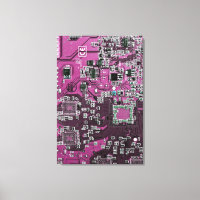 Printed Circuit Assembly PCB Purple Circuit Board