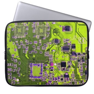 Printed Circuit Assembly PCB Yellow Circuit Board Laptop Sleeve