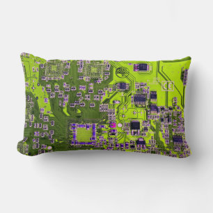 Printed Circuit Assembly PCB Yellow Circuit Board Lumbar Cushion