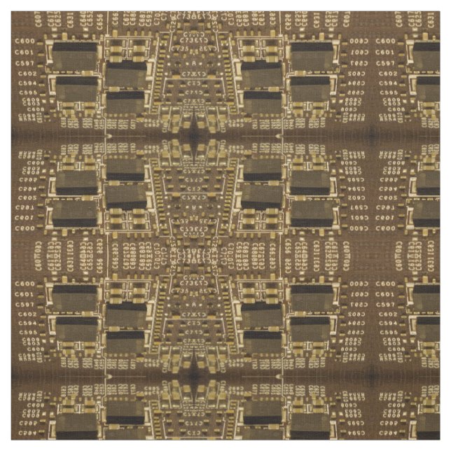 Printed Circuit Board Fabric (Swatch)