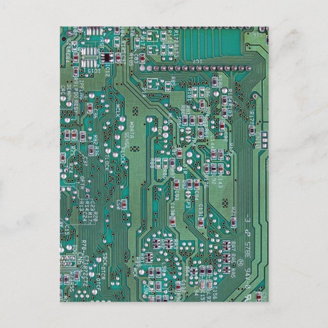Printed circuit board postcard (Front)