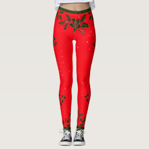 PRINTED HOLLY Leggings