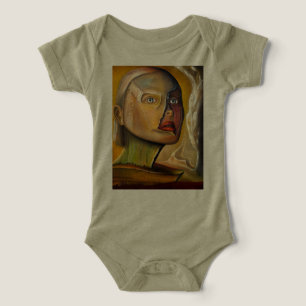 Printed Infant Tri-blend One Piece