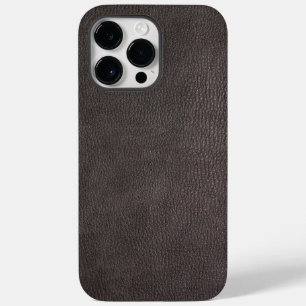 Printed leather Case-Mate iPhone 14 pro max case