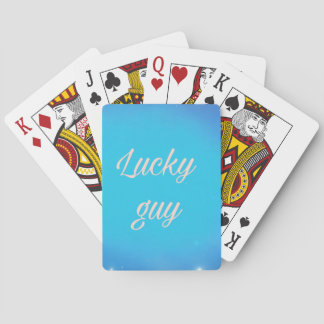 Printed playing card