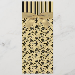 PRINTED RIBBON 50th Wedding Anniversary Invite