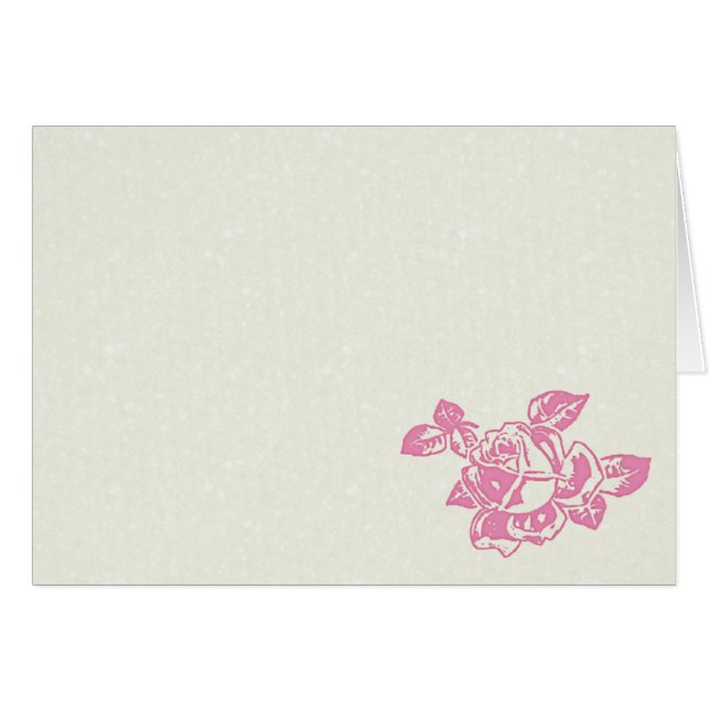 Printed Rose-DIY (Front Horizontal)
