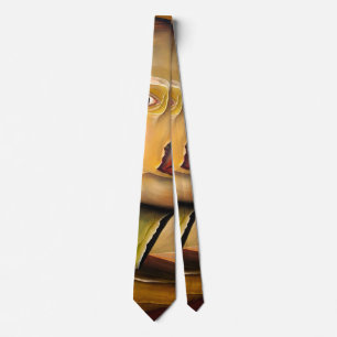 printed tie