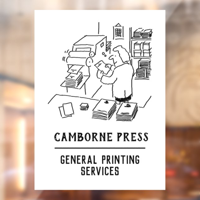 Printer and Printing Services Company (Sheet 2)