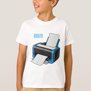 Printer cartoon illustration T-Shirt