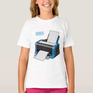 Printer cartoon illustration T-Shirt
