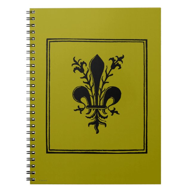 Printer's Device, 1514 Spiral Notebook (Front)