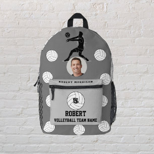 Prints Cut Sew Bags Volleyball grey