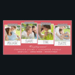 Prints Save The Date Photo Cards<br><div class="desc">These chic and modern photo cards stylishly request your guests to save the date for your big day. Available in other colours (custom colour requests are welcome!).</div>
