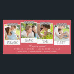 Prints Save The Date Photo Cards<br><div class="desc">These chic and modern photo cards stylishly request your guests to save the date for your big day. Available in other colours (custom colour requests are welcome!).</div>