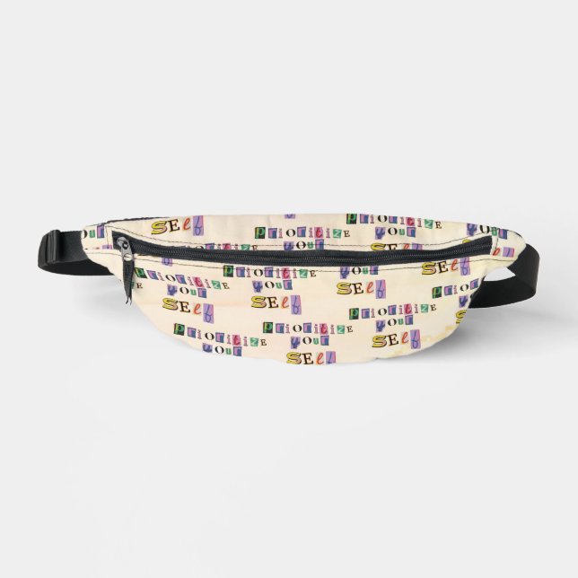 Prioritise Yourself Bum Bags (Front)